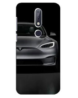 Чохол для Nokia 6.1 Plus з картинкою «Tesla Model S Look»