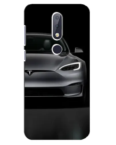 Чехол для Nokia 6.1 Plus с картинкой «Tesla Model S Look»