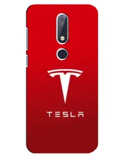 Чохол для Nokia 6.1 Plus з картинкою «Tesla Red Classic»