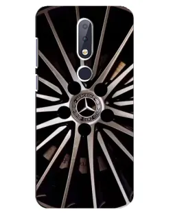 Чехол для Nokia 6.1 Plus с картинкой «Диск Mercedes»