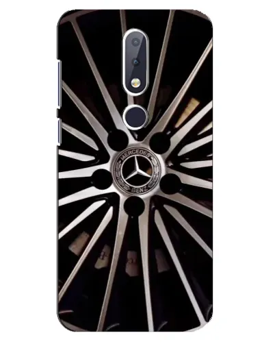 Чехол для Nokia 6.1 Plus с картинкой «Диск Mercedes»