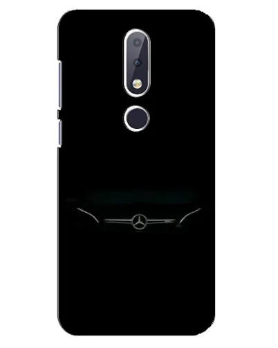 Чехол для Nokia 6.1 Plus с картинкой «Mercedes Stealth Look»