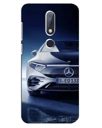 Чехол для Nokia 6.1 Plus с картинкой «Mercedes EQ — будущее»