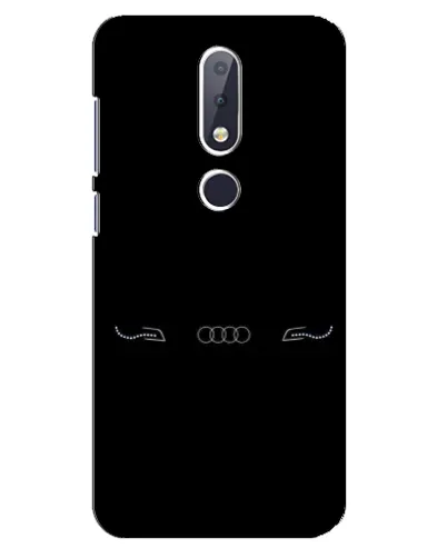 Чехол для Nokia 6.1 Plus с картинкой «Audi — световой подпись» Чехол для Nokia 6.1 Plus с картинкой «Audi — световой подпись»