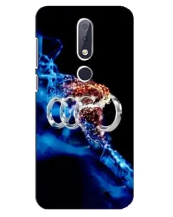 Чехол для Nokia 6.1 Plus с картинкой «Энергия лого Audi»