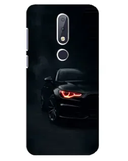 Чехол для Nokia 6.1 Plus с картинкой «Audi — хищный взгляд»