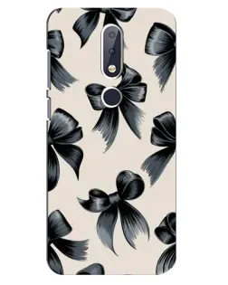 Чехол для Nokia 6.1 Plus с картинкой «Банты Coquette»