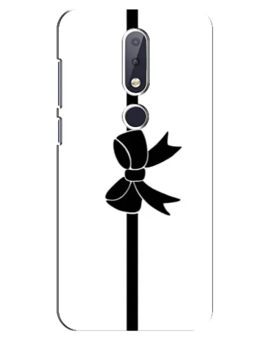 Чехол для Nokia 6.1 Plus с картинкой «Вертикальный бант»