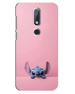 Чехол для Nokia 6.1 Plus с картинкой «Stitch выглядывает» Чехол для Nokia 6.1 Plus с картинкой «Stitch выглядывает»