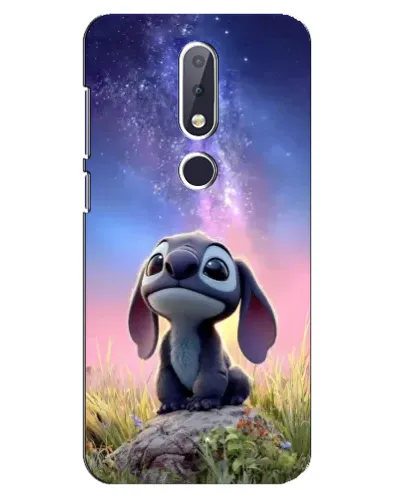 Чехол для Nokia 6.1 Plus с картинкой «Стич на рассвете»