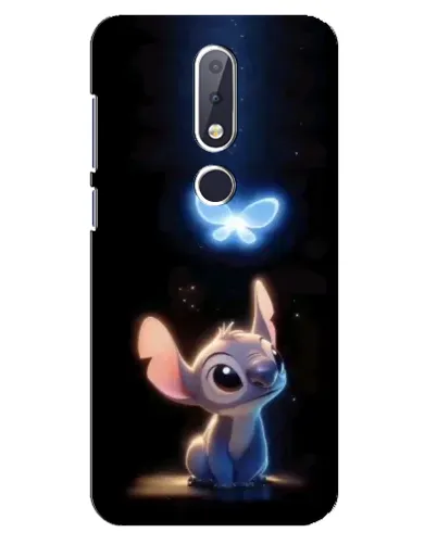 Чехол для Nokia 6.1 Plus с картинкой «Сияющий Стич»