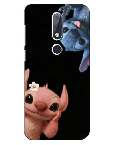 Чехол для Nokia 6.1 Plus с картинкой «Фиолетовый туман роз»