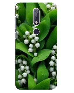 Чехол для Nokia 6.1 Plus с картинкой «Ландыши в зелени»