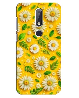 Чехол для Nokia 6.1 Plus с картинкой «Ромашковое солнце»