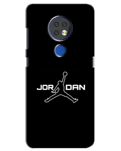 Чехол для Nokia 6.2 (2019) с картинкой «Nike Pink Swirl»