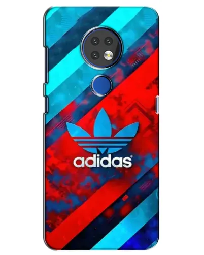 Чехол для Nokia 6.2 (2019) с картинкой «Абстракция Adidas»