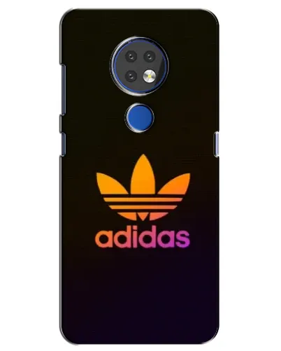 Чехол для Nokia 6.2 (2019) с картинкой «Градиент Adidas»