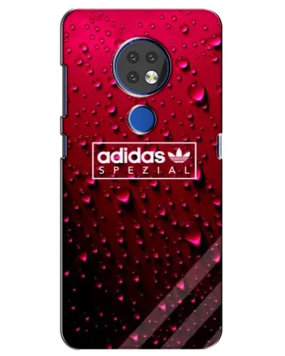 Чехол для Nokia 6.2 (2019) с картинкой «Adidas Gold Marble»