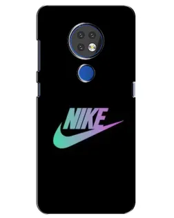 Чехол для Nokia 6.2 (2019) с картинкой «Nike — городская ночь»