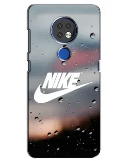 Чехол для Nokia 6.2 (2019) с картинкой «Nike в стиле ретро»