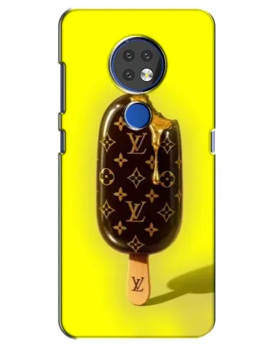 Чехол для Nokia 6.2 (2019) с картинкой «Мороженое от LV»