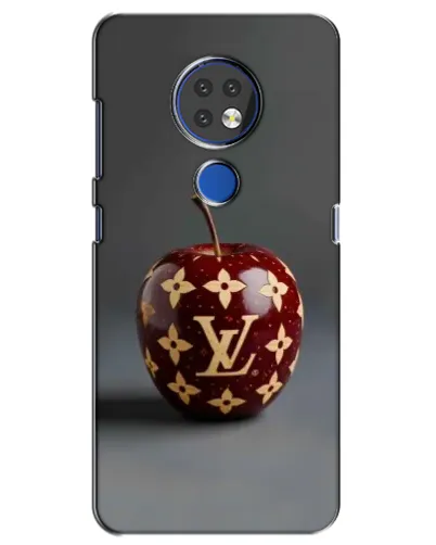 Чехол для Nokia 6.2 (2019) с картинкой «Красное яблоко LV»
