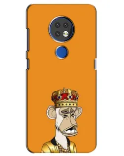 Чехол для Nokia 6.2 (2019) с картинкой «Золотая обезьяна Bored Ape» Чехол для Nokia 6.2 (2019) с картинкой «Золотая обезьяна Bored Ape»