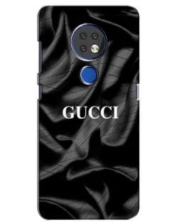 Чехол для Nokia 6.2 (2019) с картинкой «Gucci — шелковые волны» Чехол для Nokia 6.2 (2019) с картинкой «Gucci — шелковые волны»