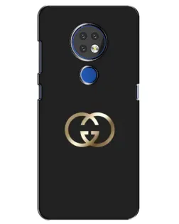 Чехол для Nokia 6.2 (2019) с картинкой «Минимализм Gucci»