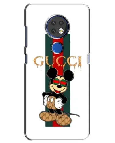 Чехол для Nokia 6.2 (2019) с картинкой «Микки Маус Gucci — полосы» Чехол для Nokia 6.2 (2019) с картинкой «Микки Маус Gucci — полосы»