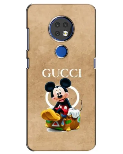 Чехол для Nokia 6.2 (2019) с картинкой «Микки Маус Gucci — крафт» Чехол для Nokia 6.2 (2019) с картинкой «Микки Маус Gucci — крафт»