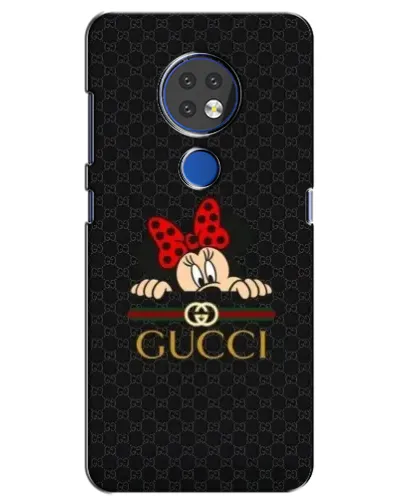 Чехол для Nokia 6.2 (2019) с картинкой «Минни Маус Gucci — черный» Чехол для Nokia 6.2 (2019) с картинкой «Минни Маус Gucci — черный»