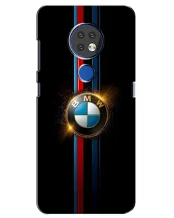 Чехол для Nokia 6.2 (2019) с картинкой «BMW M-Power неон»