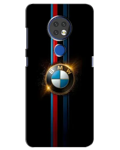 Чехол для Nokia 6.2 (2019) с картинкой «BMW M-Power неон»
