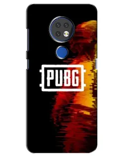 Чохол для Nokia 6.2 (2019) з картинкою «Яскравий логотип PUBG»