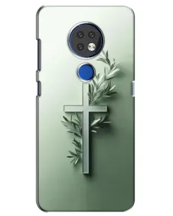 Чехол для Nokia 6.2 (2019) с картинкой «Оливковая ветвь»
