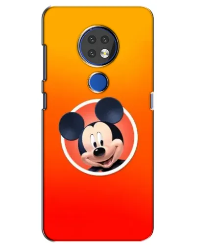 Чехол для Nokia 6.2 (2019) с картинкой «Mickey в круге»