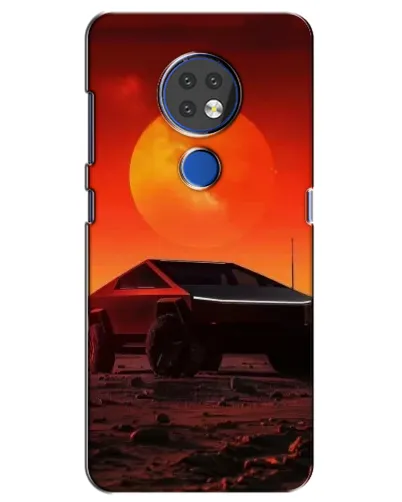 Чехол для Nokia 6.2 (2019) с картинкой «Cybertruck на Марсе» Чехол для Nokia 6.2 (2019) с картинкой «Cybertruck на Марсе»