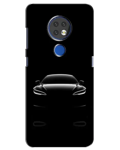 Чехол для Nokia 6.2 (2019) с картинкой «Силуэт Tesla Night» Чехол для Nokia 6.2 (2019) с картинкой «Силуэт Tesla Night»