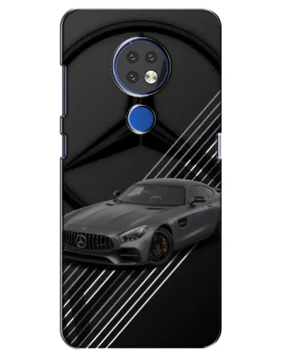 Чехол для Nokia 6.2 (2019) с картинкой «Mercedes AMG — графика»