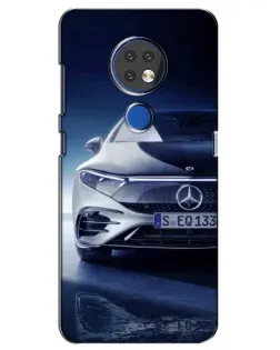 Чехол для Nokia 6.2 (2019) с картинкой «Mercedes EQ — будущее»