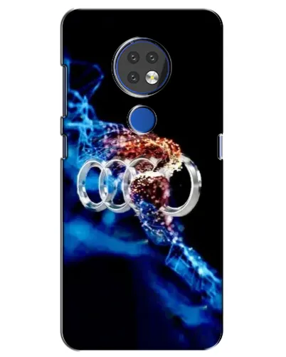 Чехол для Nokia 6.2 (2019) с картинкой «Энергия лого Audi»