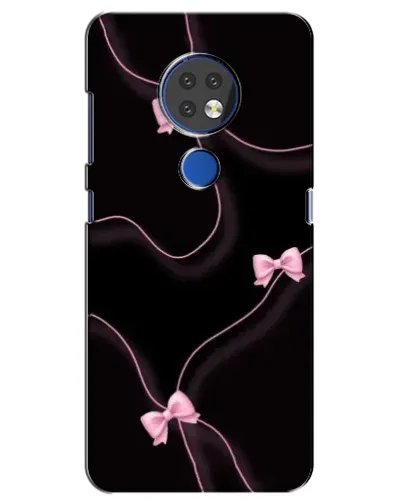 Чохол для Nokia 6.2 (2019) з картинкою «Рожеві стрічки»