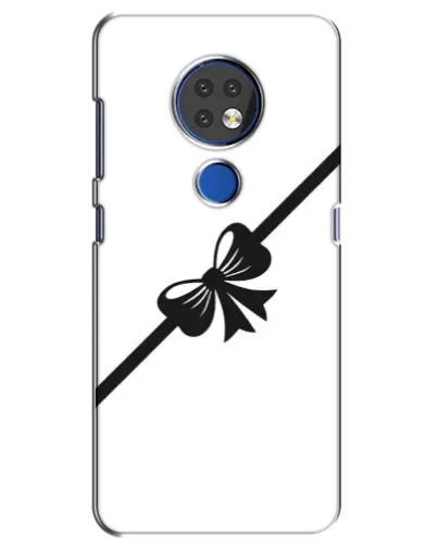 Чохол для Nokia 6.2 (2019) з картинкою «Діагональний бант»