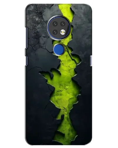 Чохол для Nokia 6.2 (2019) з картинкою «Салатовий розлом скелі» Чохол для Nokia 6.2 (2019) з картинкою «Салатовий розлом скелі»