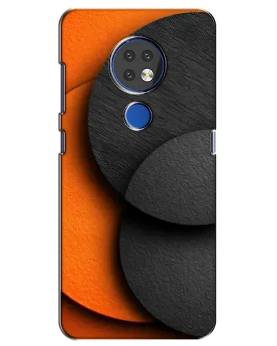 Чохол для Nokia 6.2 (2019) з картинкою «Геометрія помаранчевих кіл» Чохол для Nokia 6.2 (2019) з картинкою «Геометрія помаранчевих кіл»