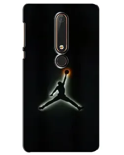 Чехол для Nokia 6 2018 с картинкой «Jordan Gradient Logo»