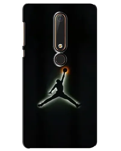 Чехол для Nokia 6 2018 с картинкой «Jordan Gradient Logo»