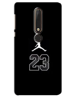 Чехол для Nokia 6 2018 с картинкой «Jordan Flight 23»