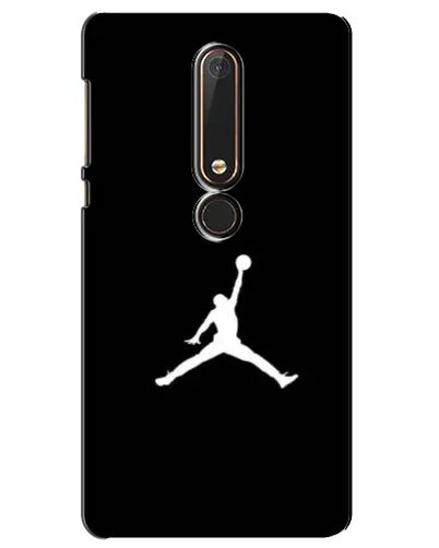 Чехол для Nokia 6 2018 с картинкой «Jordan Silhouette»